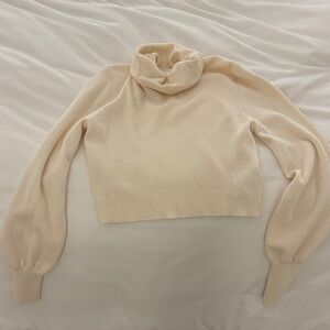 Wilfred Soft Cream Cowl Neck Sweater